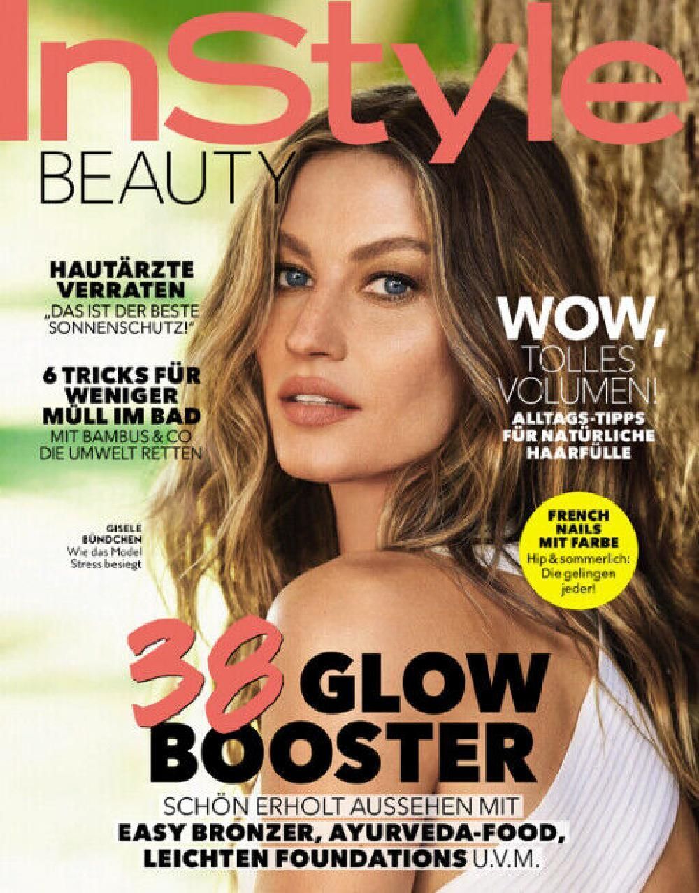 InStyle Beauty Magazin Deutschland 2021 Gisele Bundchen
