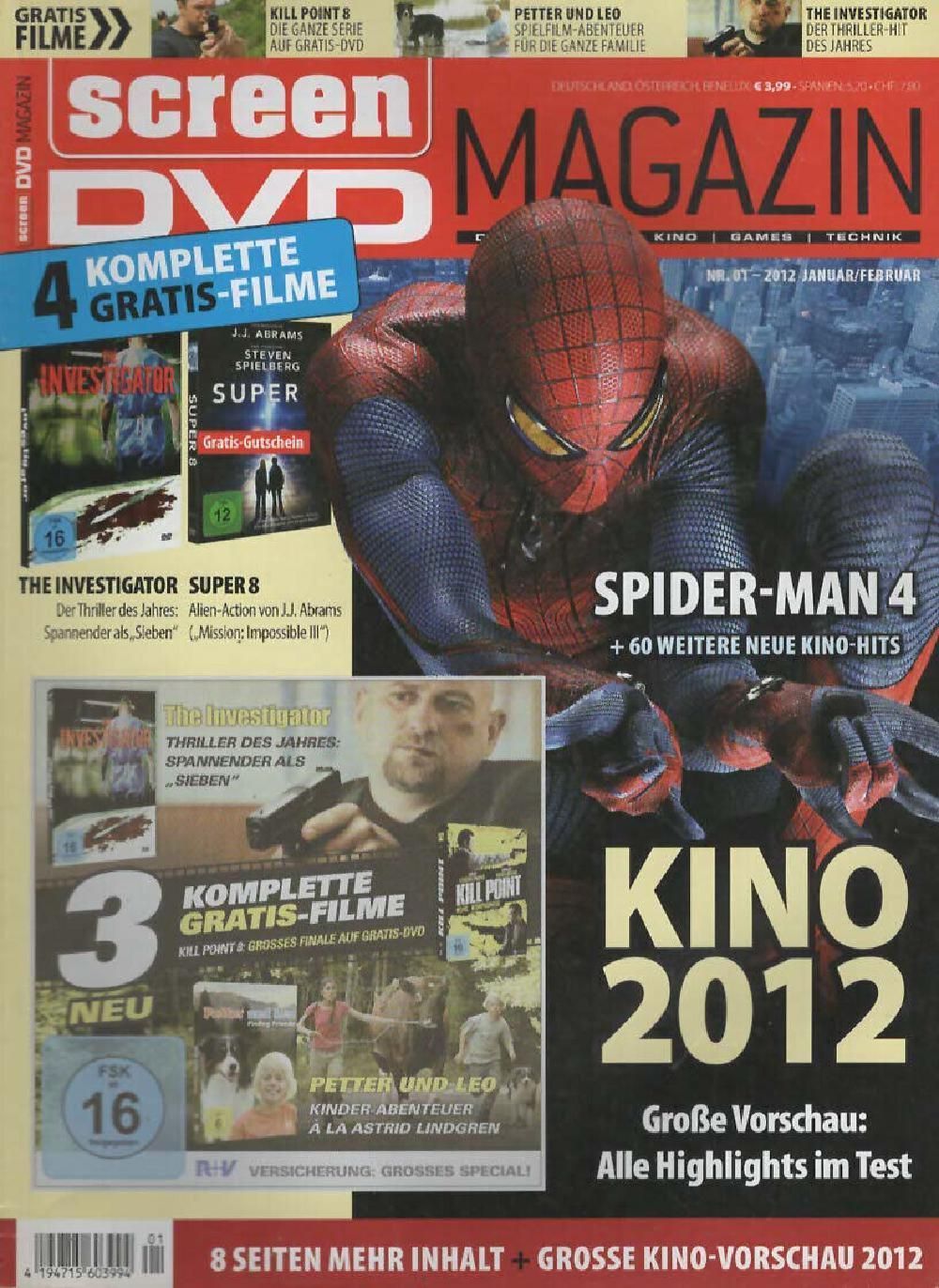 Screen Magazin Deutschland 2012-01 Spider-Man