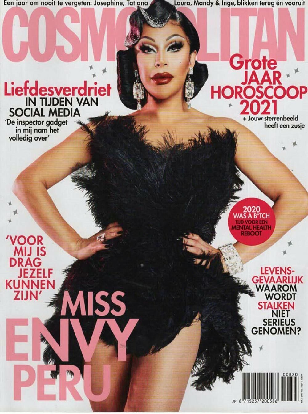 Cosmopolitan Magazin Niederlande 2021-01+02 Envy Peru