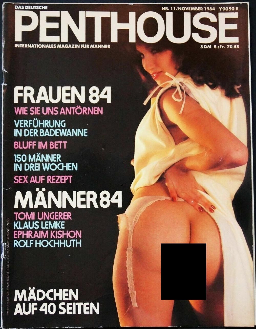 Penthouse Magazin Deutschland 1984-11 Debbie Tays Linda Diana Weber Candice