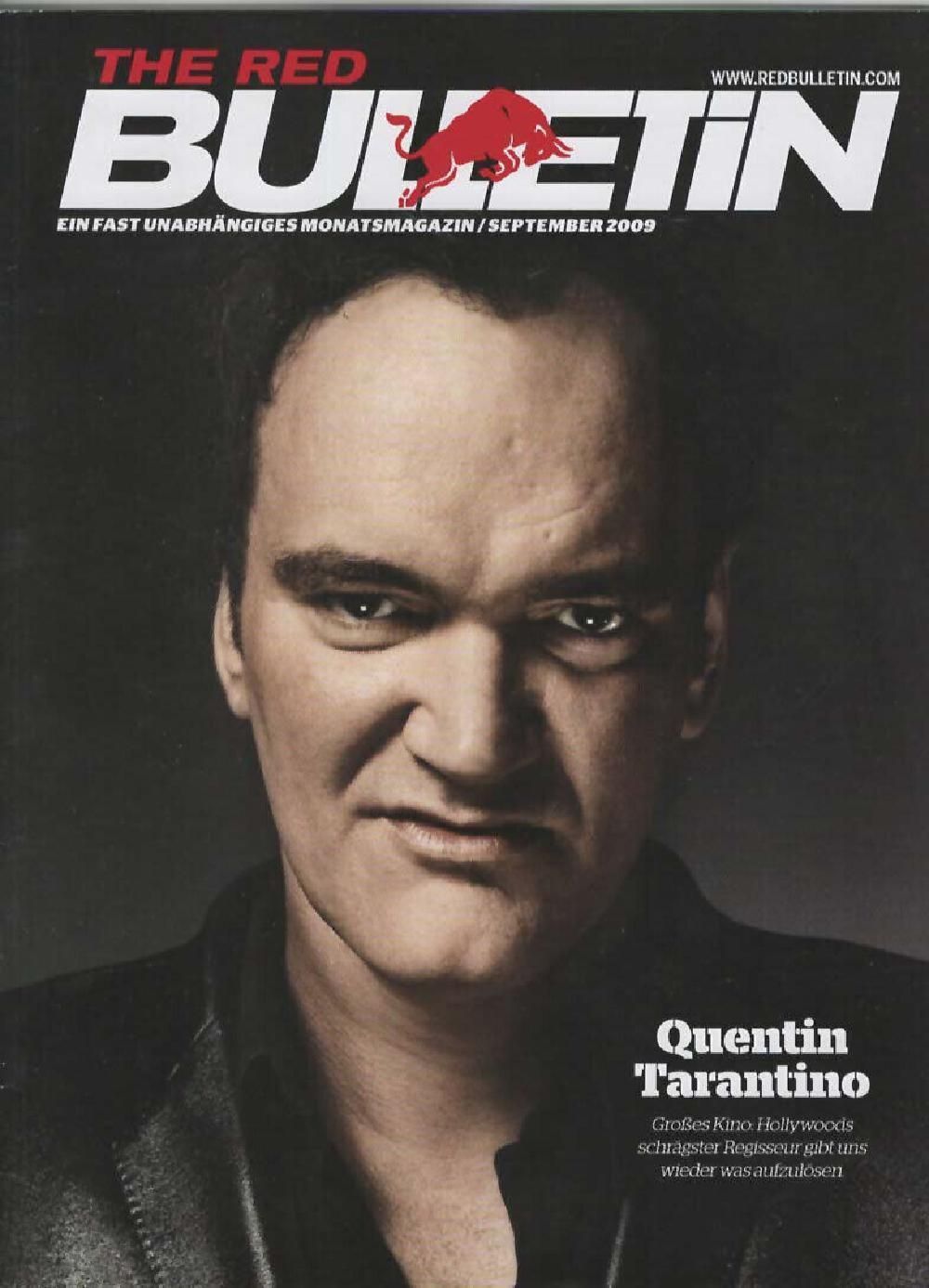 The Red Bulletin Magazin Deutschland 2009-09 Quentin Tarantino