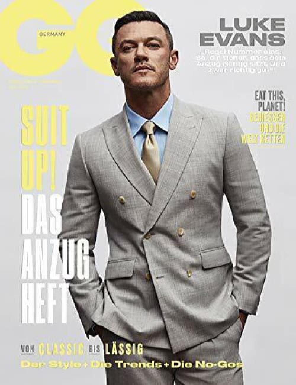 GQ Magazin Deutschland 2020-03 Luke Evans
