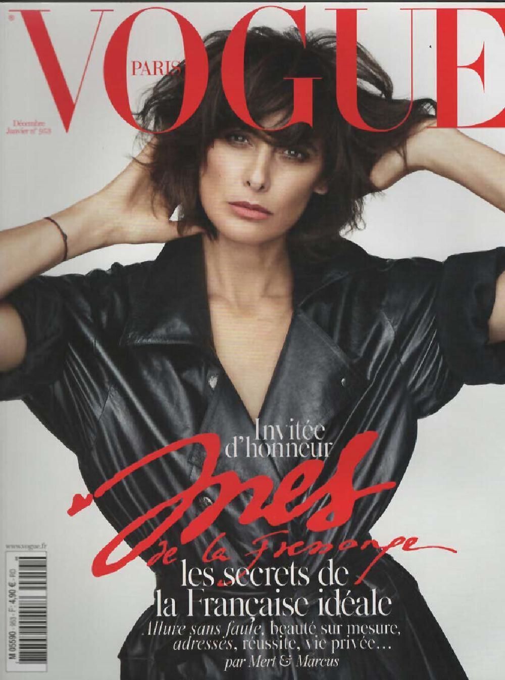 Vogue Magazin Frankreich 2014 #953 Ines De La Fressange