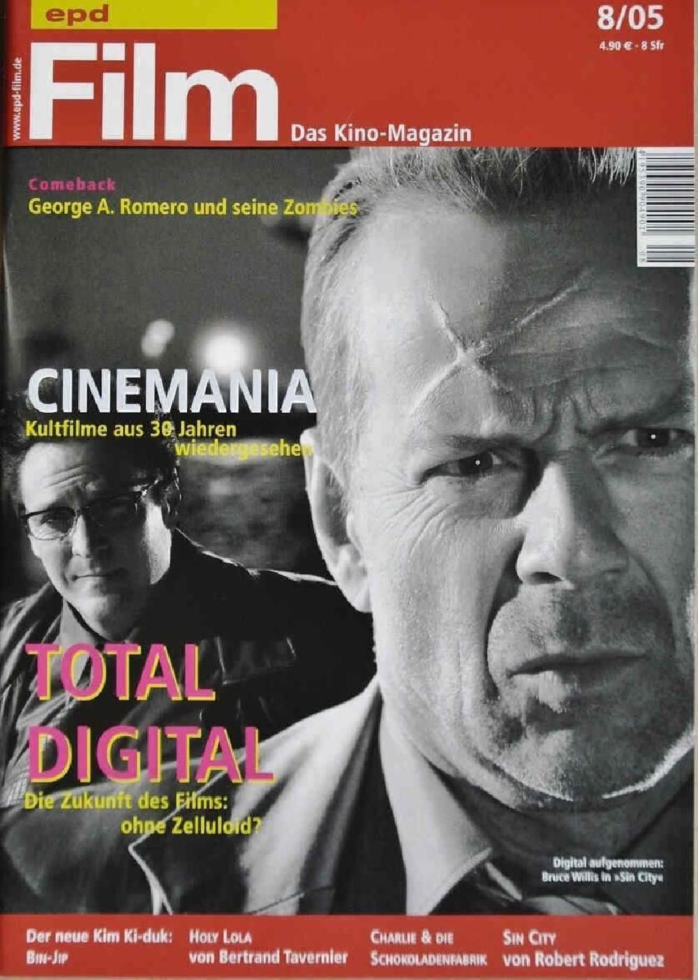 EPD Film Magazin Deutschland 2005-08 Bruce Willis George A. Romero