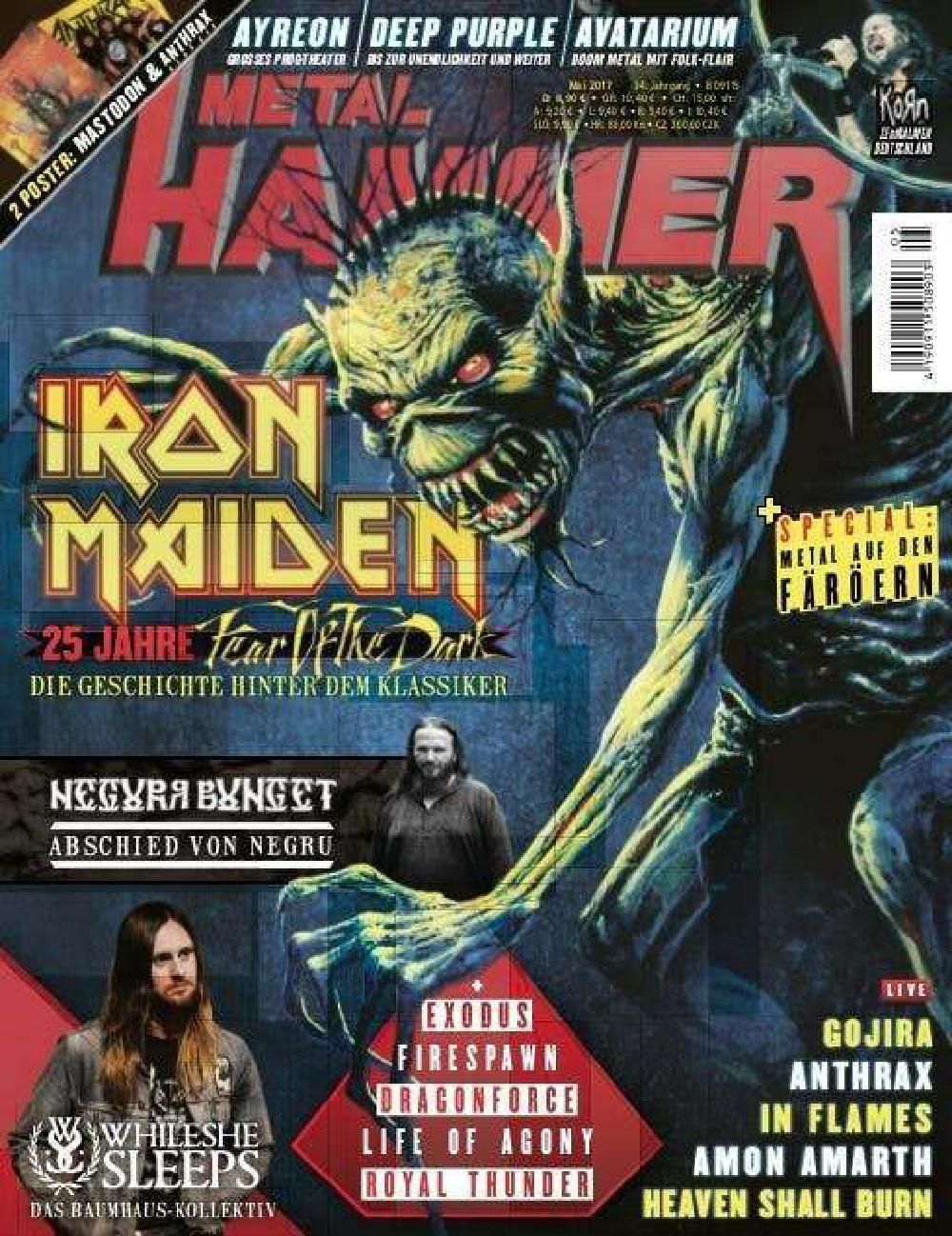 Metal Hammer Magazin Deutschland 2017-05 Iron Maiden
