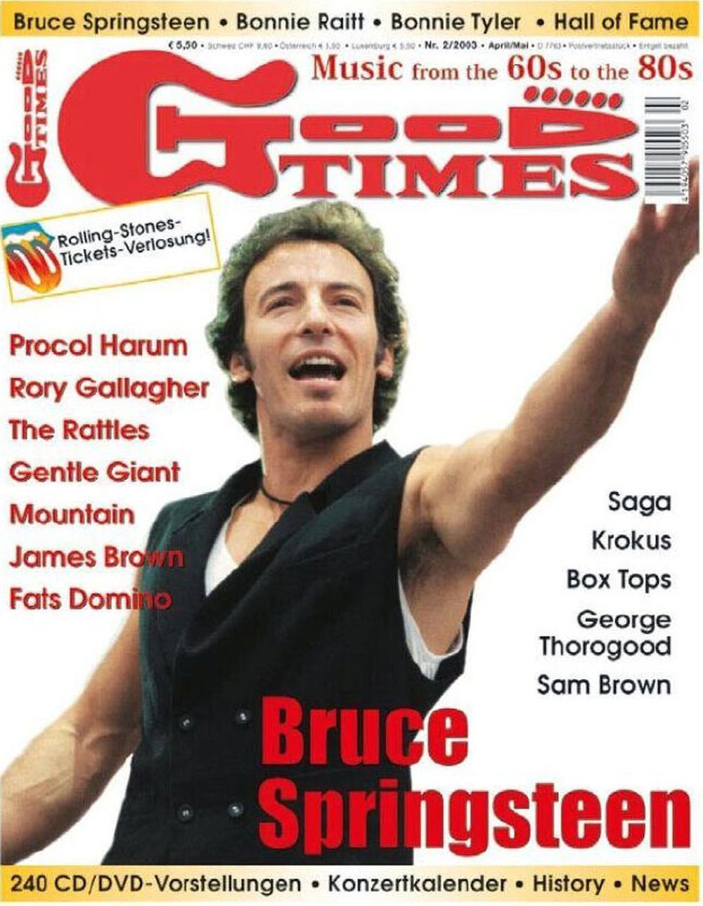 Good Times Magazin Deutschland 2003-02 Bruce Springsteen