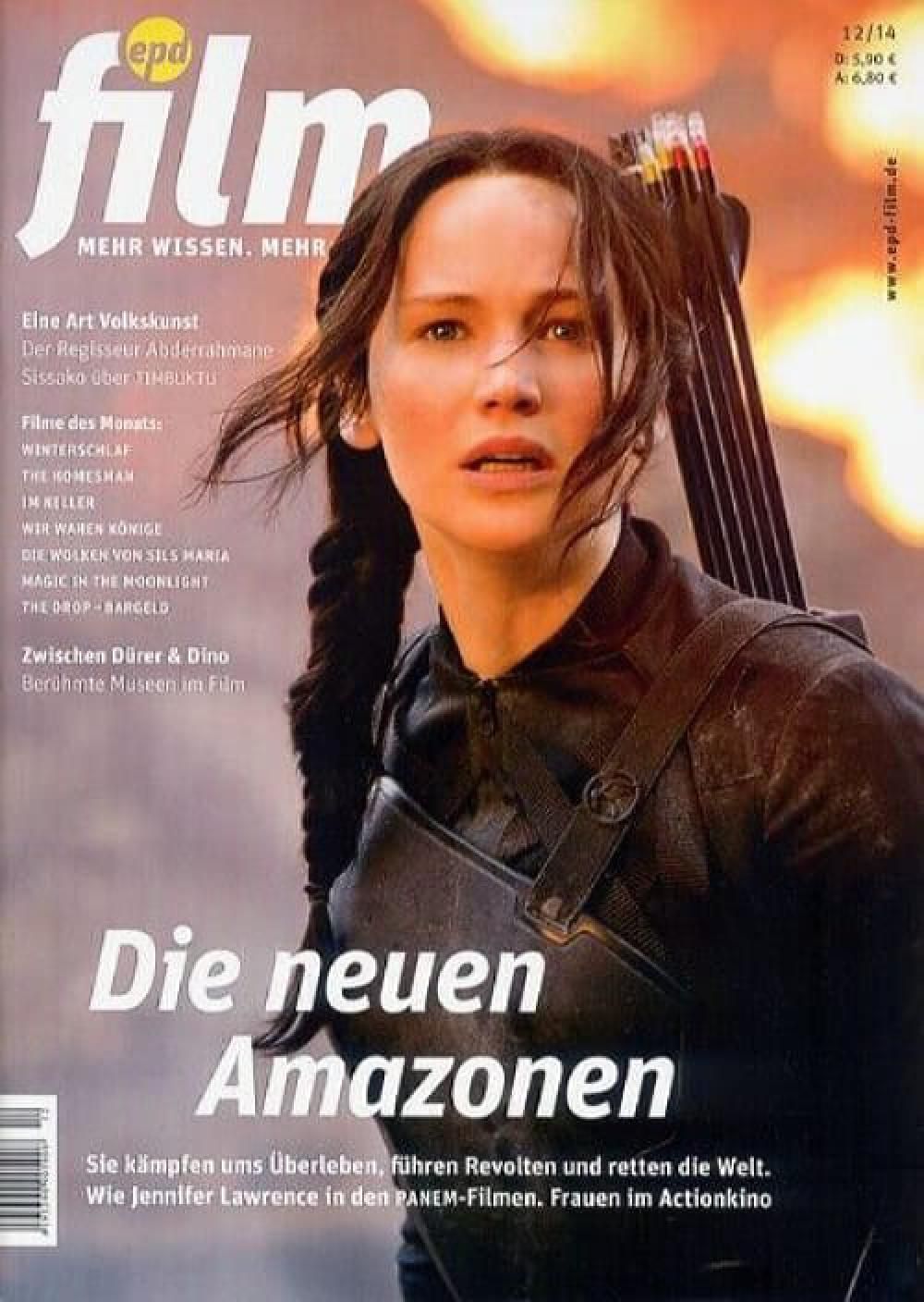 EPD Film Magazin Deutschland 2014-12 Jennifer Lawrence