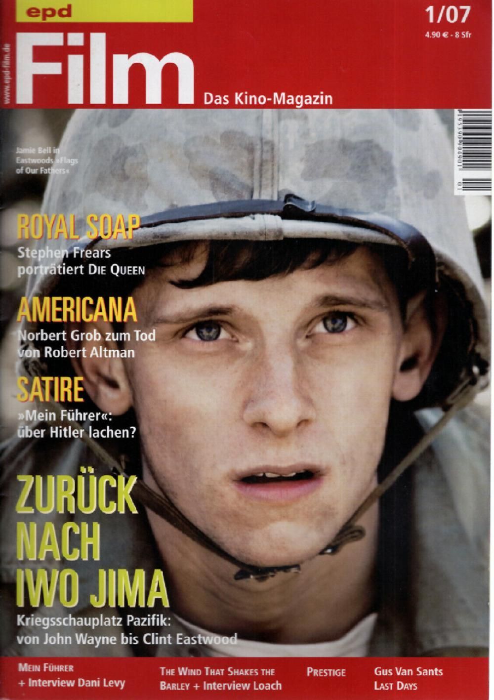 EPD Film Magazin Deutschland 2007-01 Jamie Bell John Wayne Clint Eastwood
