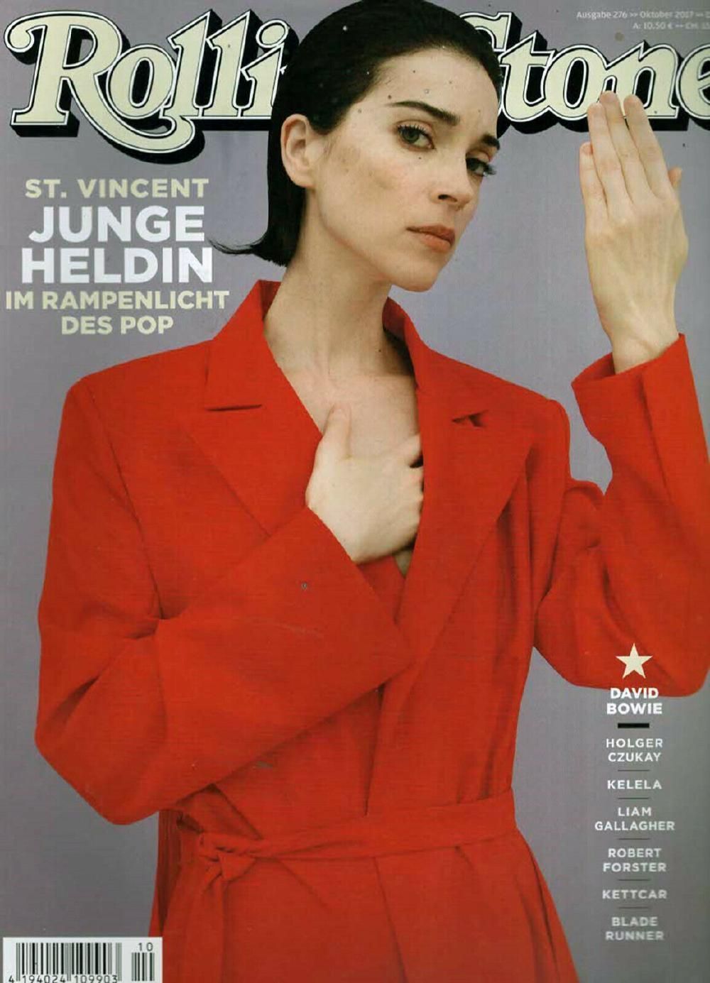 Rolling Stone Magazin Deutschland 2017-10 St. Vincent David Bowie Kelela