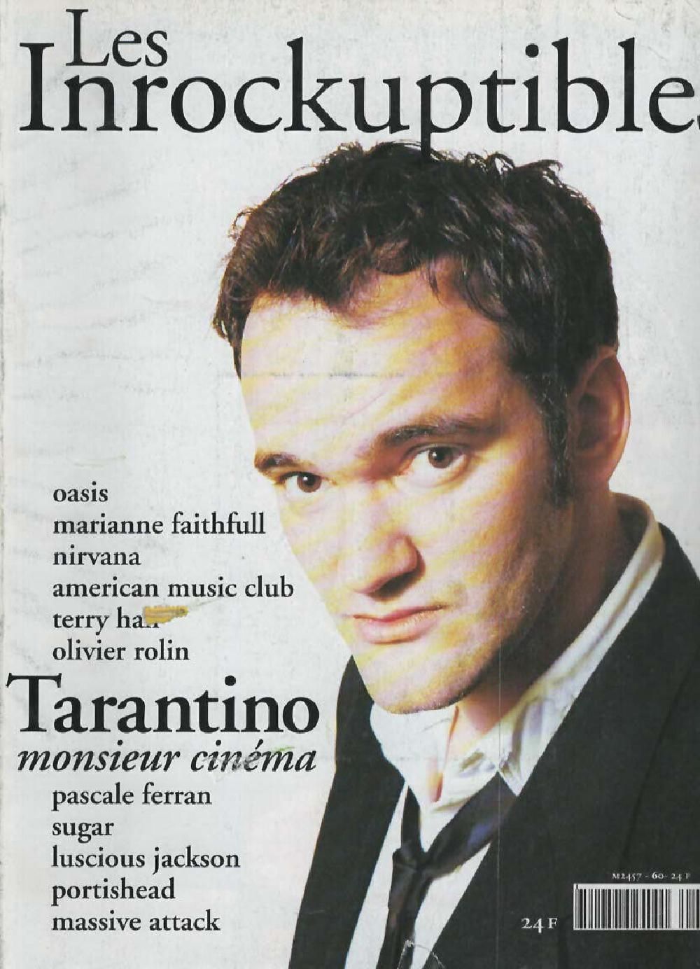 Les Inrockuptibles Magazin Frankreich 1994 #60 Quentin Tarantino