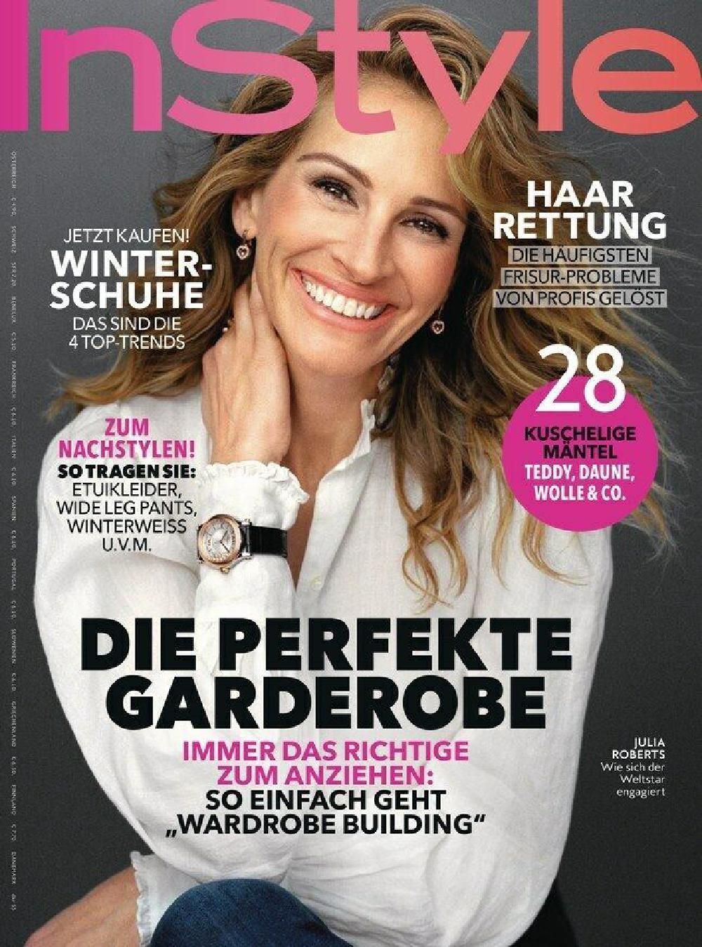 InStyle Magazin Deutschland 2021-12 Julia Roberts