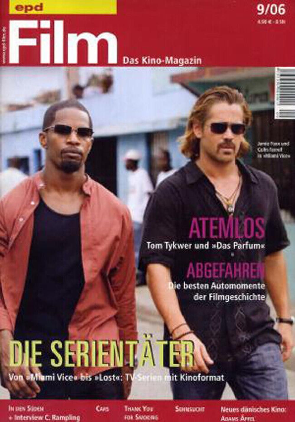 EPD Film Magazin Deutschland 2006-09 Jeremy Fox Colin Farrell