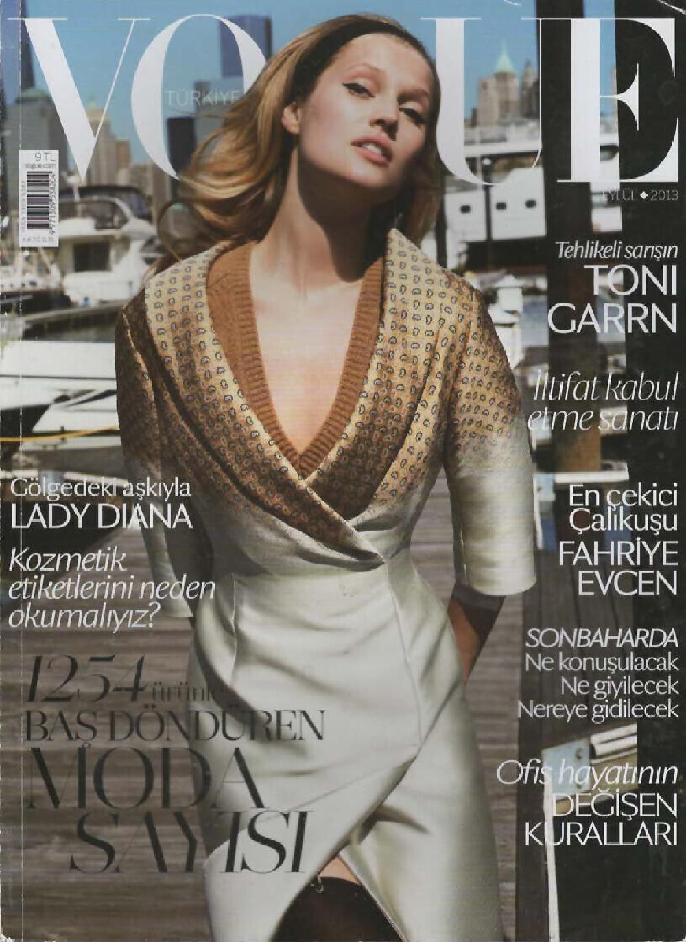 Vogue Magazin Türkei 2013-09 Toni Garrn