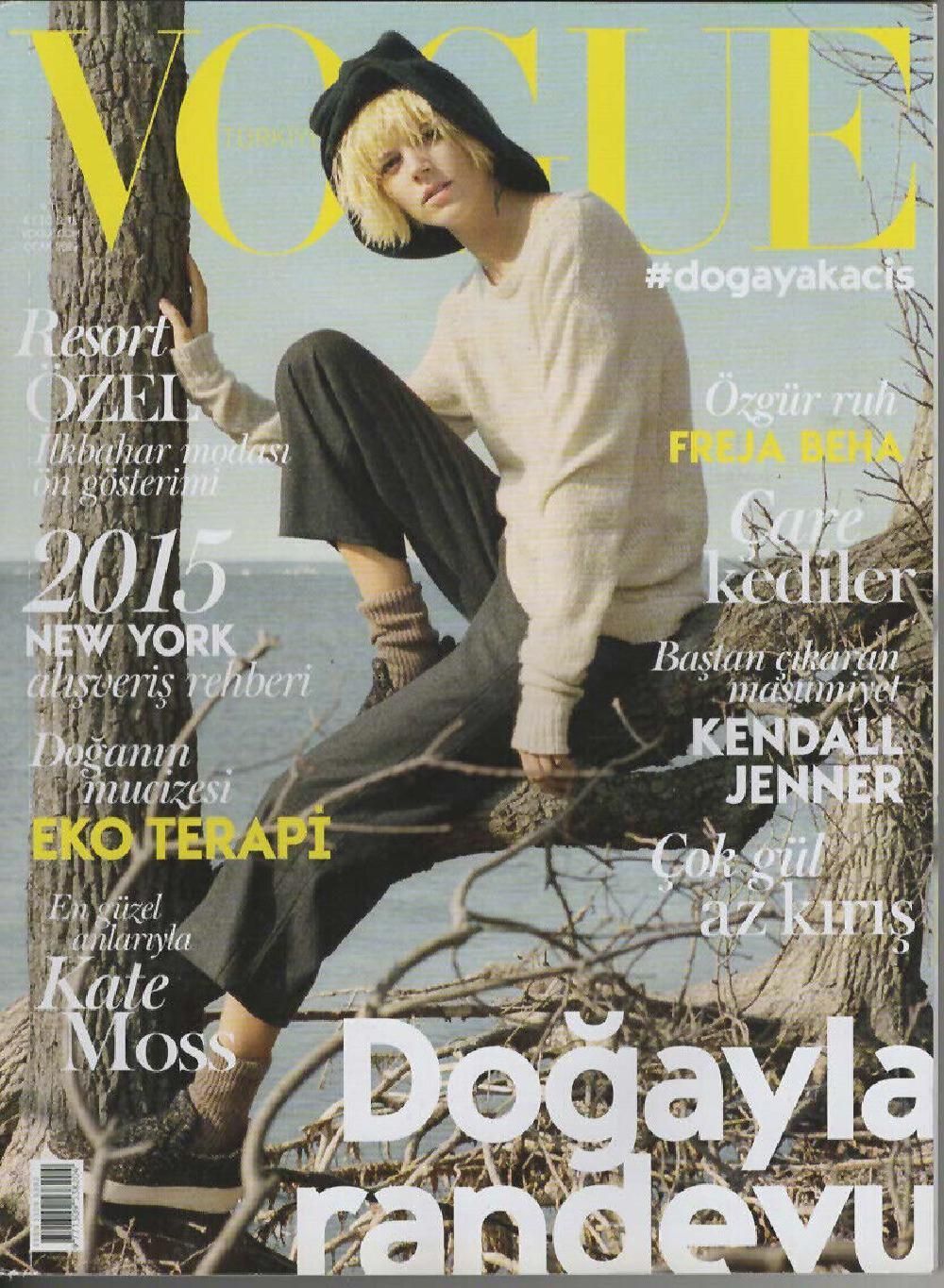 Vogue Magazin Türkei 2015-01 Freja Beha Erichsen