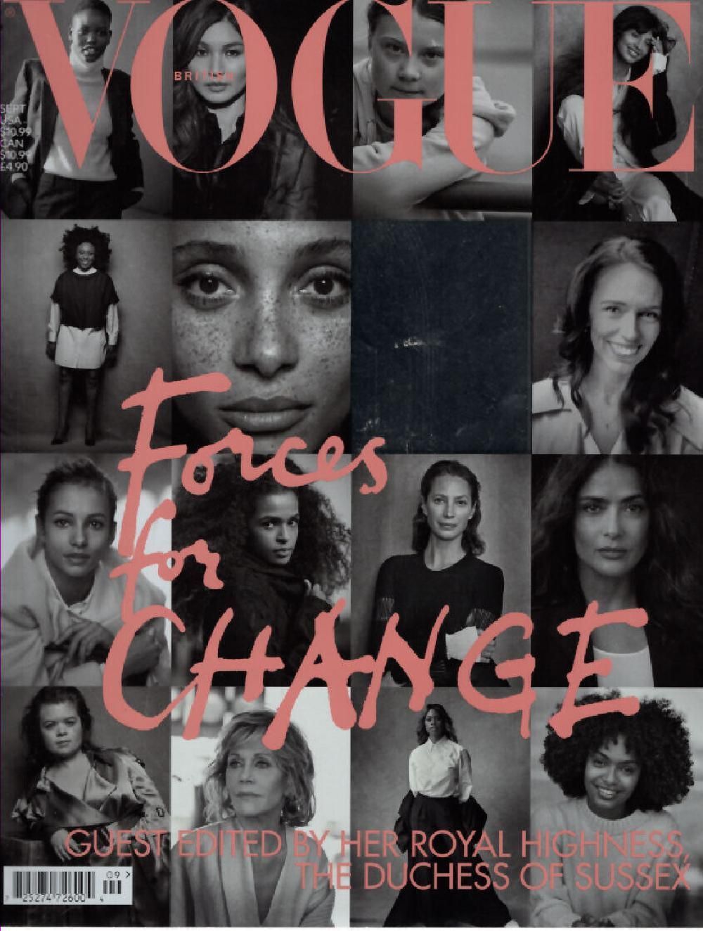 Vogue Magazin UK 2019-09 Meghan Markle
