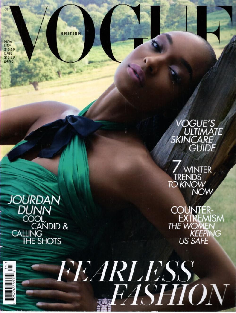 Vogue Magazin UK 2019-11 Jourdan Dunn