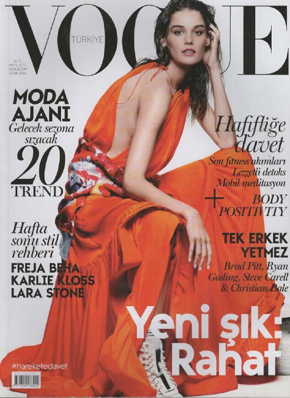 Vogue Magazin Türkei 2016-01 Angel Rutledge