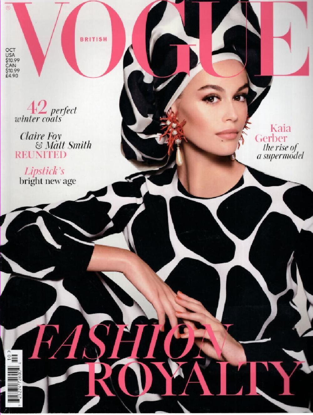 Vogue Magazin UK 2019-10 Kaia Gerber