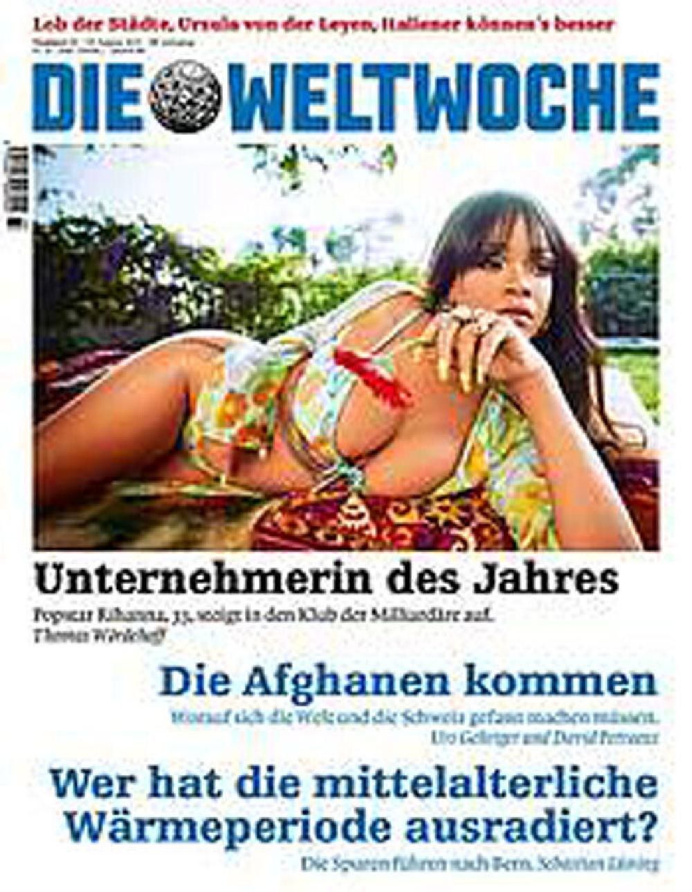 Die Weltwoche Magazin Schweiz 2021-33 Rihanna