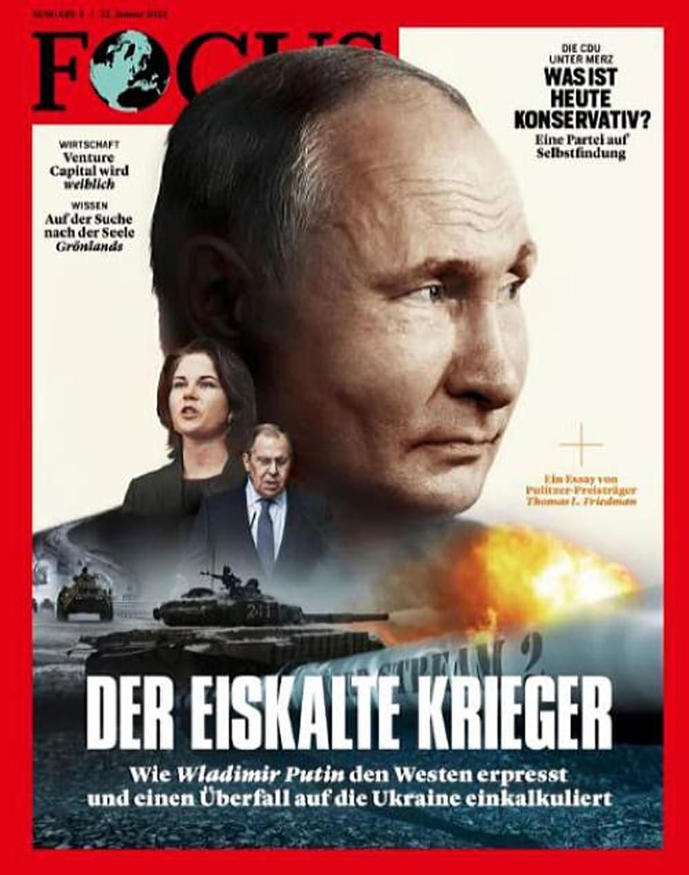 Focus Magazin Deutschland 2022-04 Putin