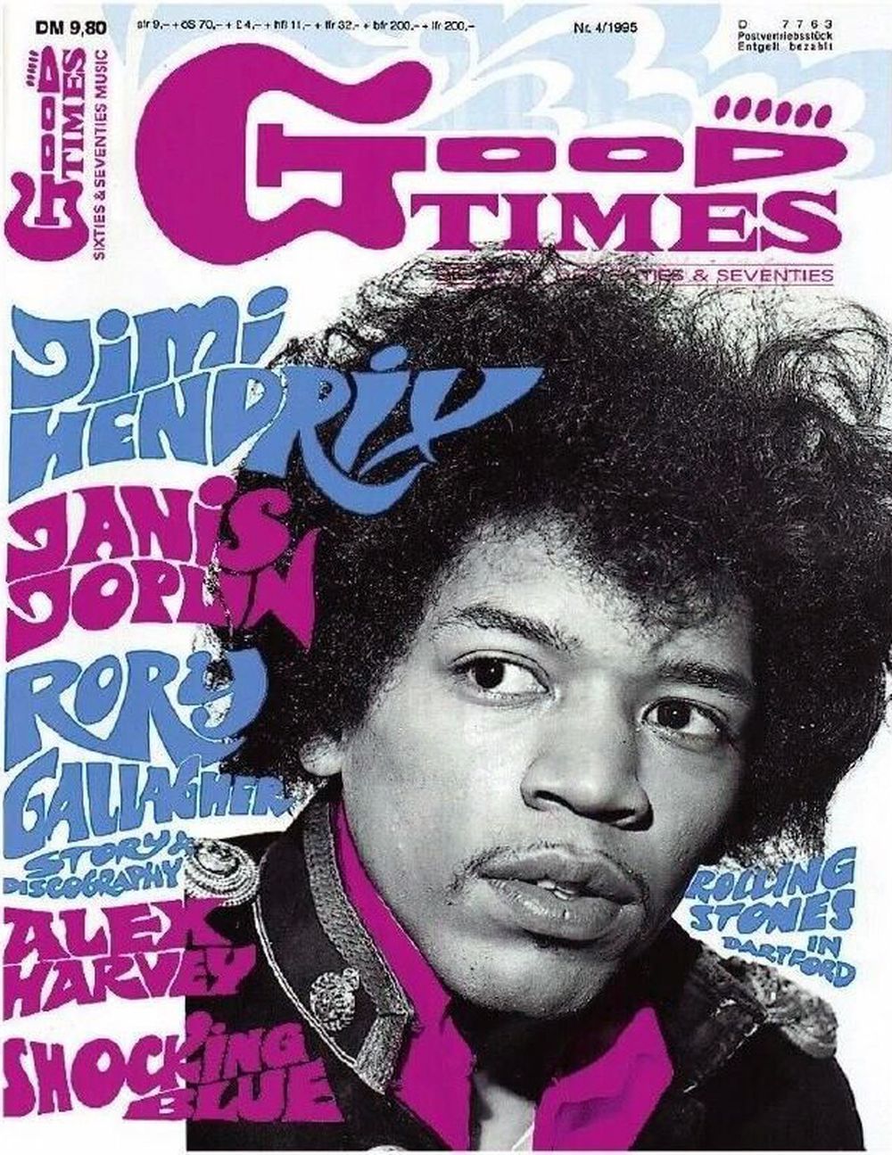 Good Times Magazin Deutschland 1995-04 Jimi Hendrix