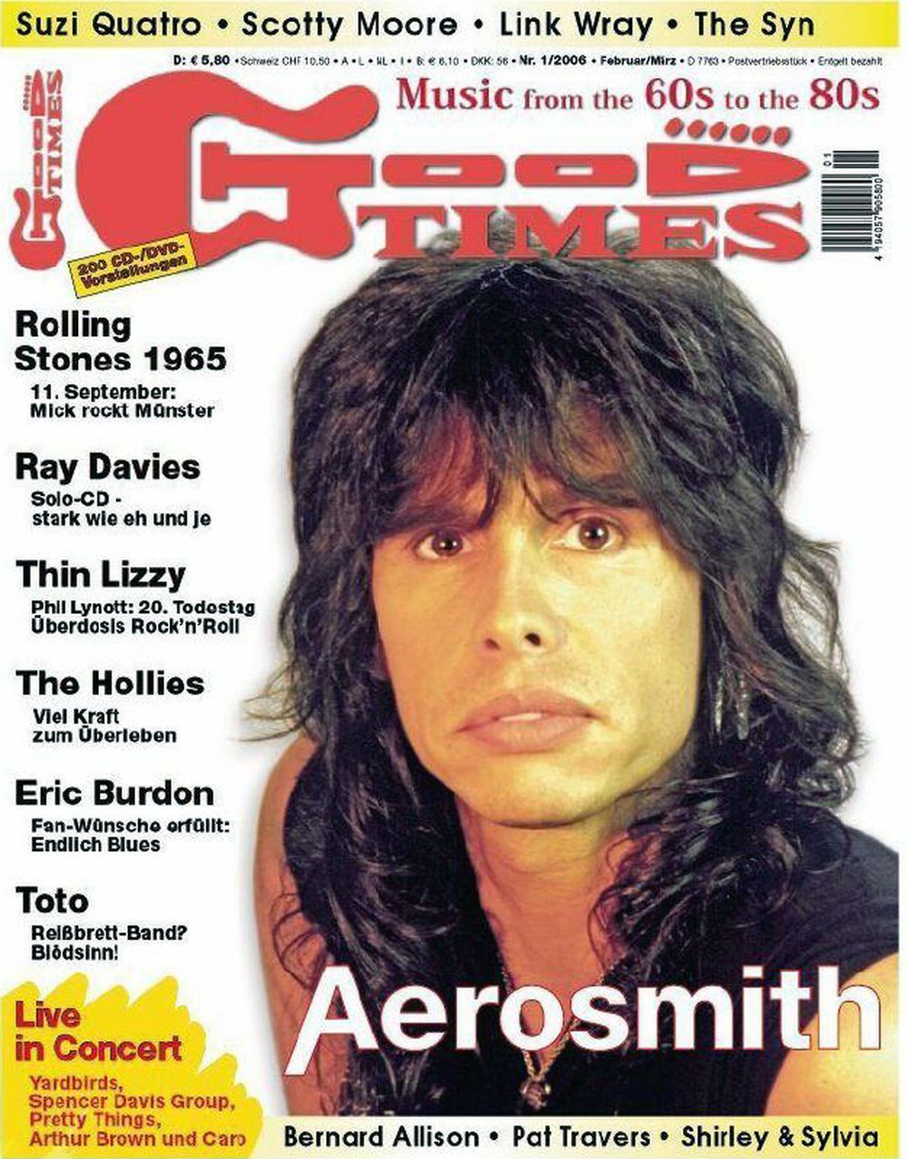 Good Times Magazin Deutschland 2006-01 Aerosmith