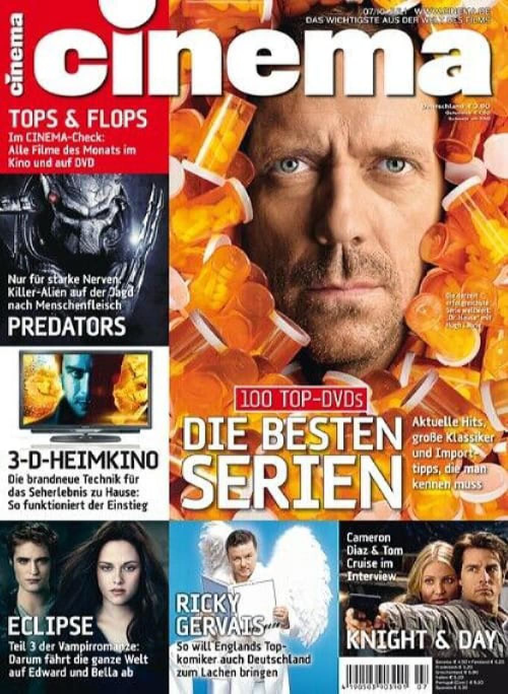 Cinema Magazin Deutschland 2010-07 Hugh Laurie