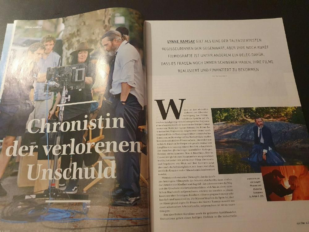 EPD Film Magazin Deutschland 2018-04 Frank Rogowski Lynne Ramsay Saoirse Ronan