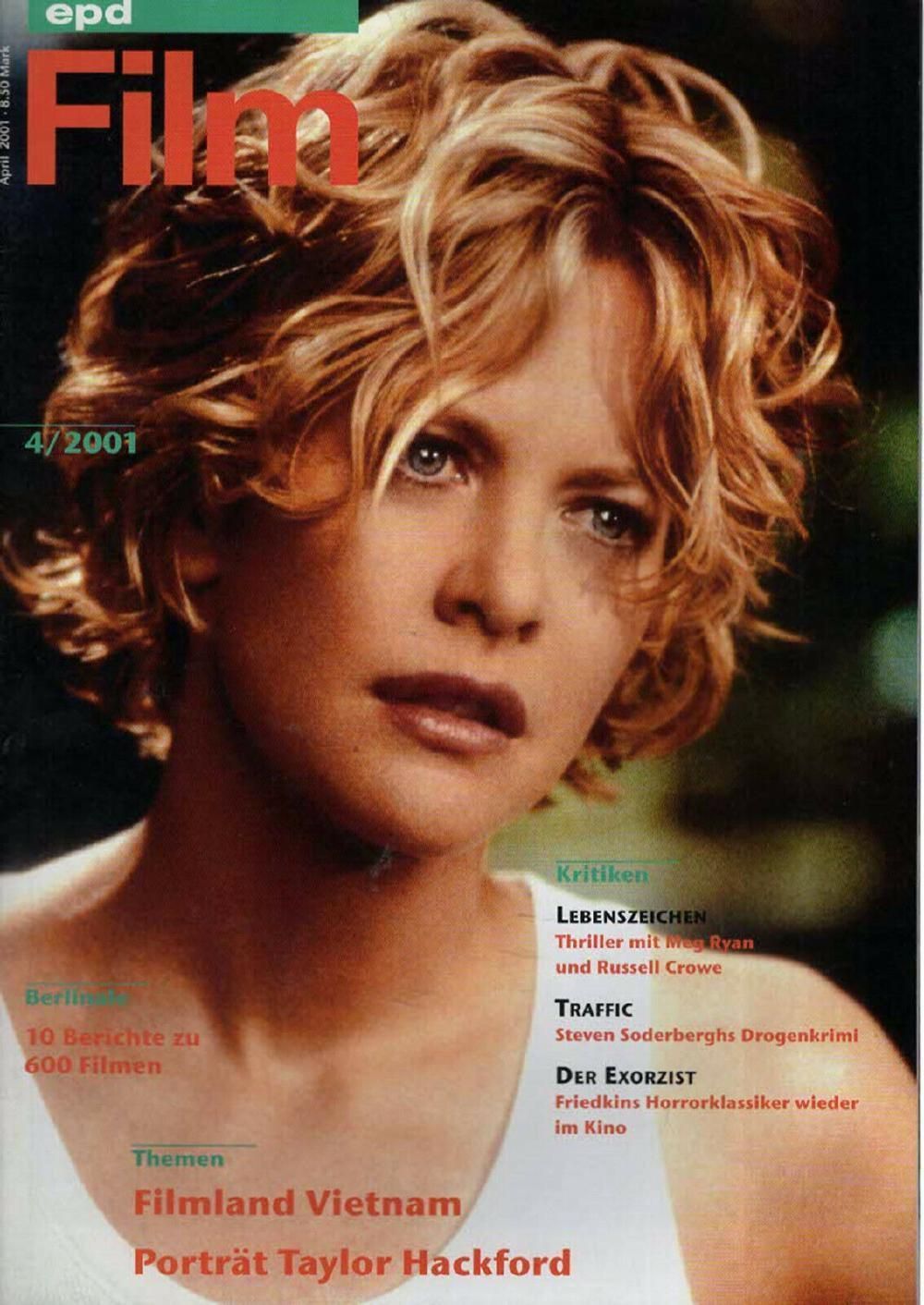 EPD Film Magazin Deutschland 2001-04 Meg Ryan