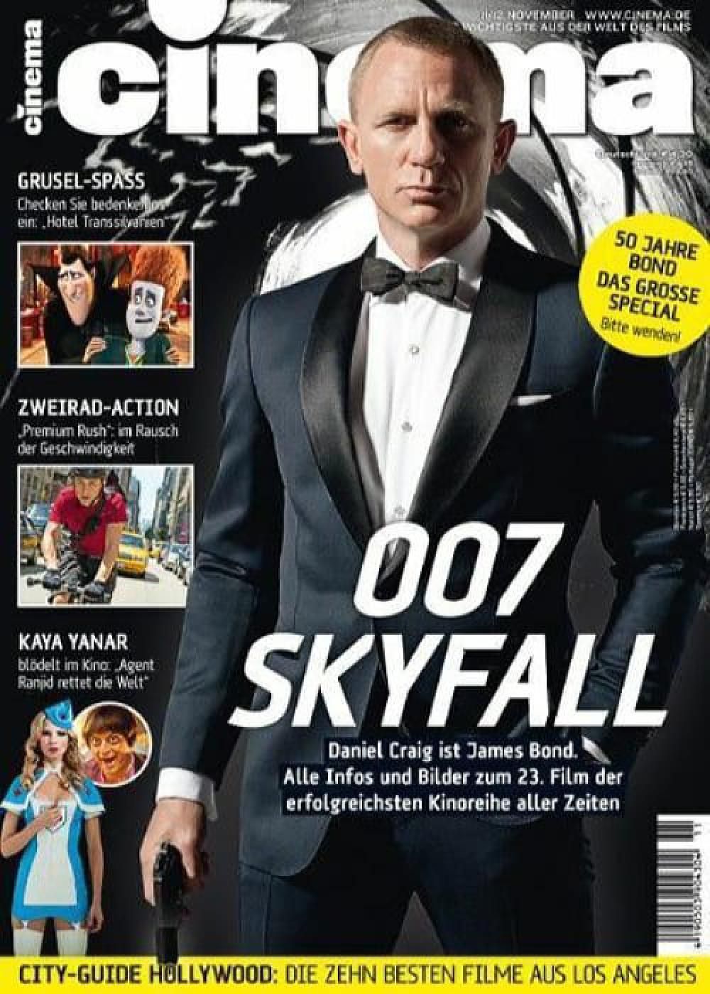 Cinema Magazin Deutschland 2012-11 Daniel Craig Skyfall