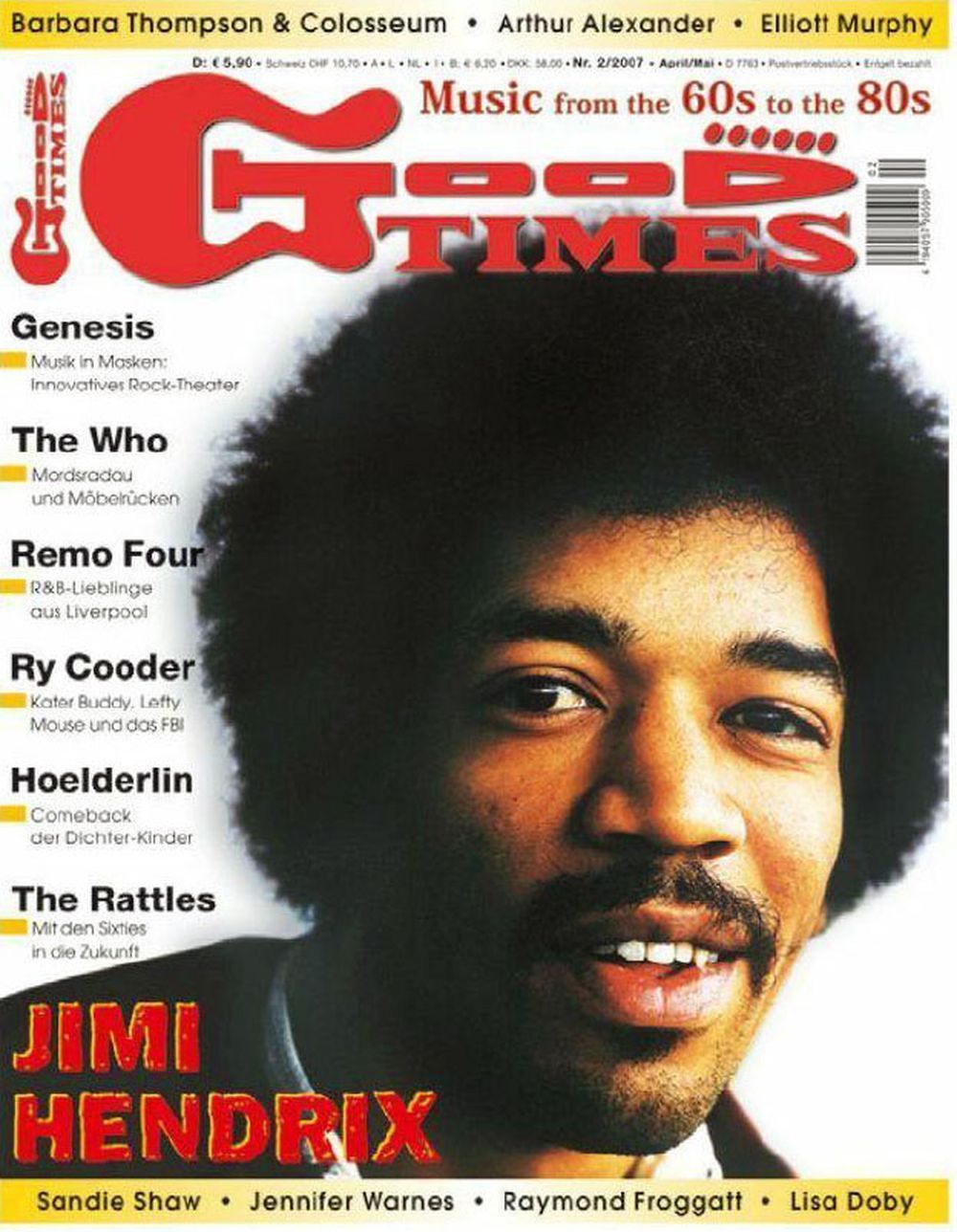 Good Times Magazin Deutschland 2007-02 Jimi Hendrix
