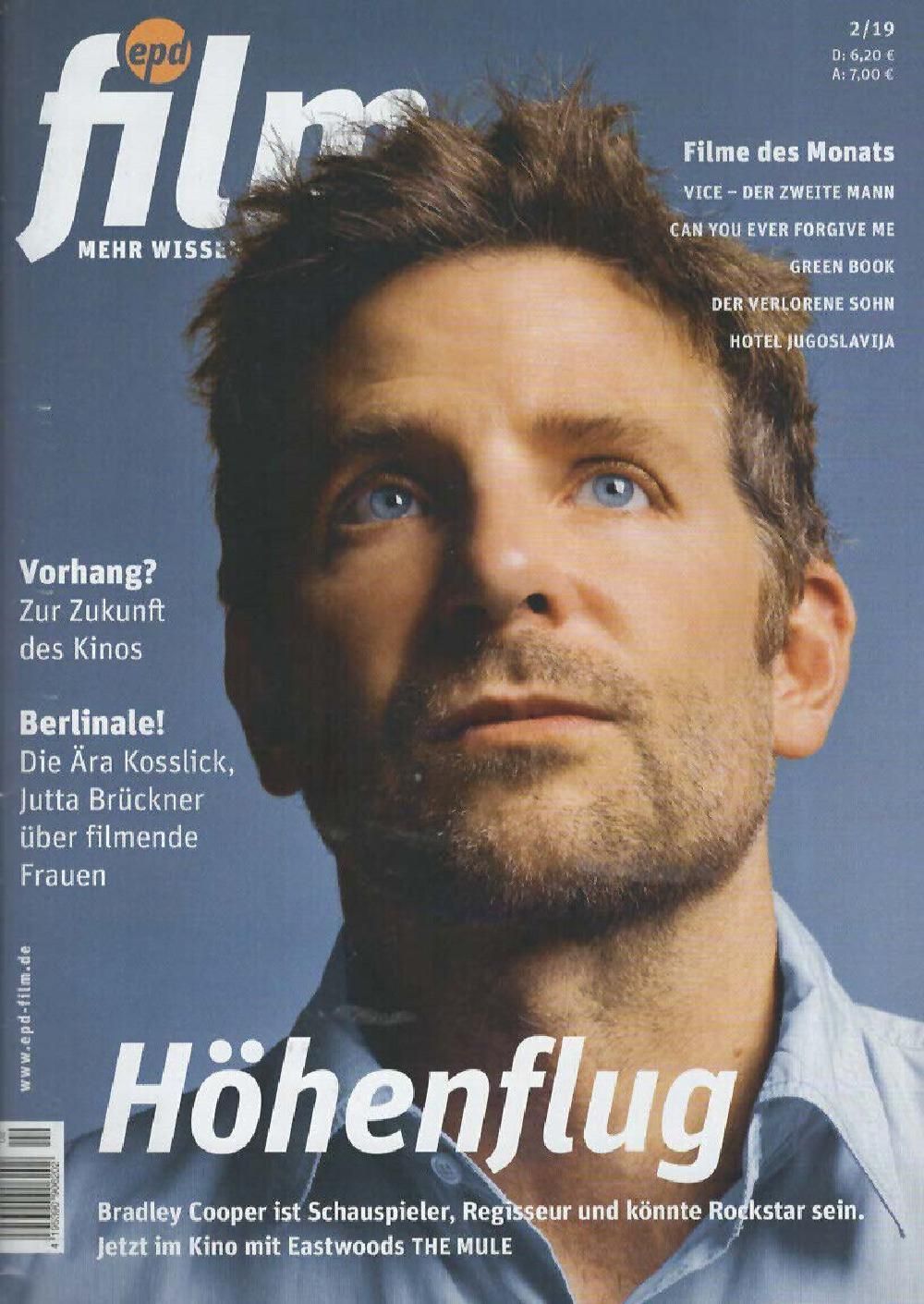 EPD Film Magazin Deutschland 2019-02 Bradley Cooper