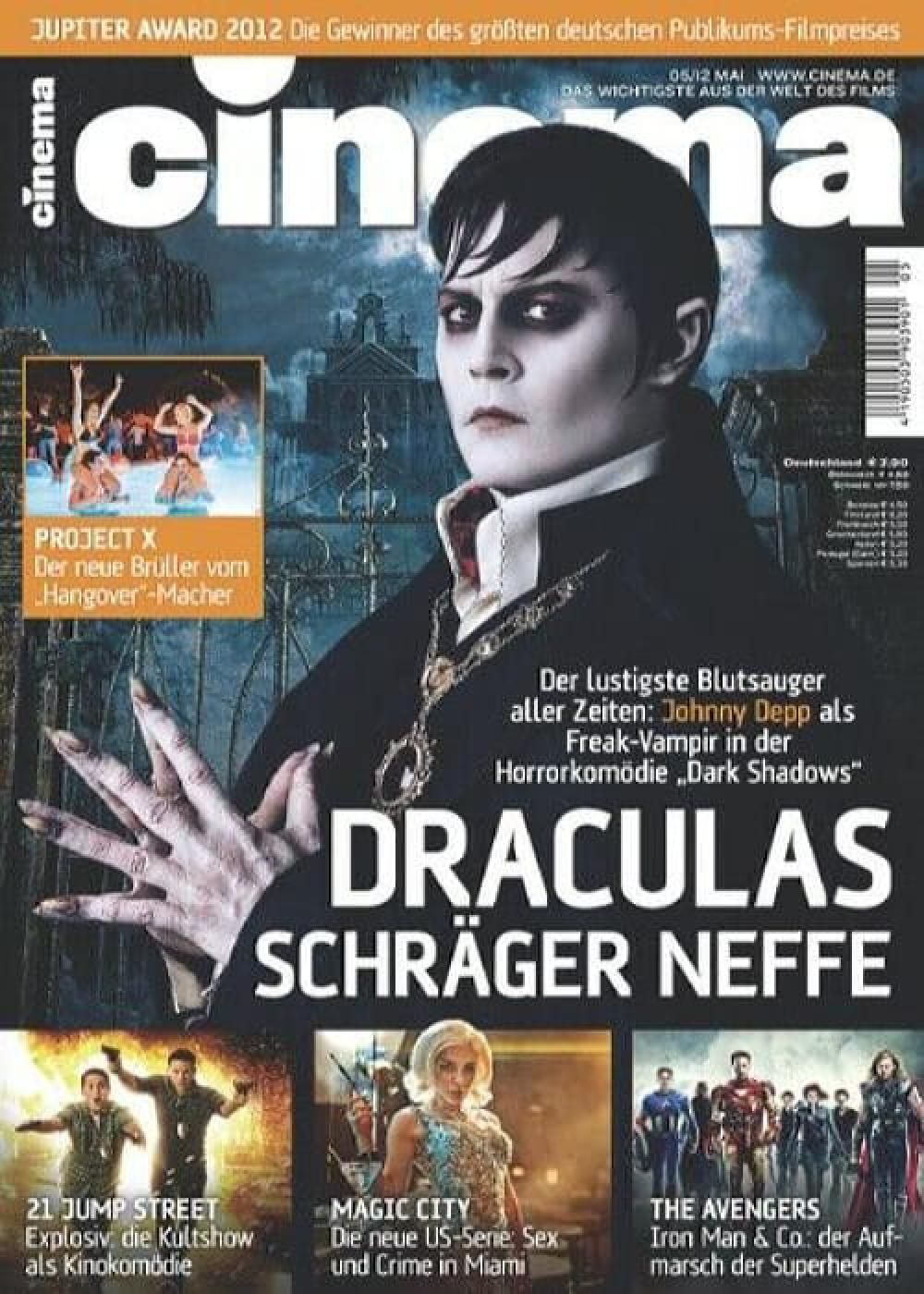 Cinema Magazin Deutschland 2012-05 Johnny Depp