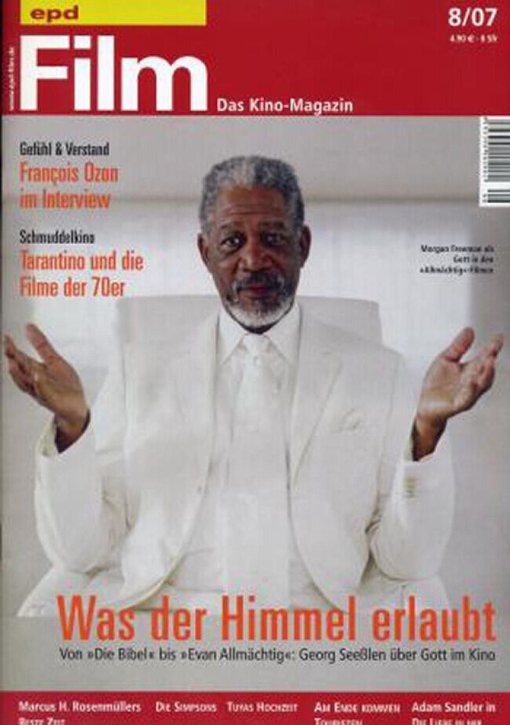EPD Film Magazin Deutschland 2007-08 Morgan Freeman Tarantino