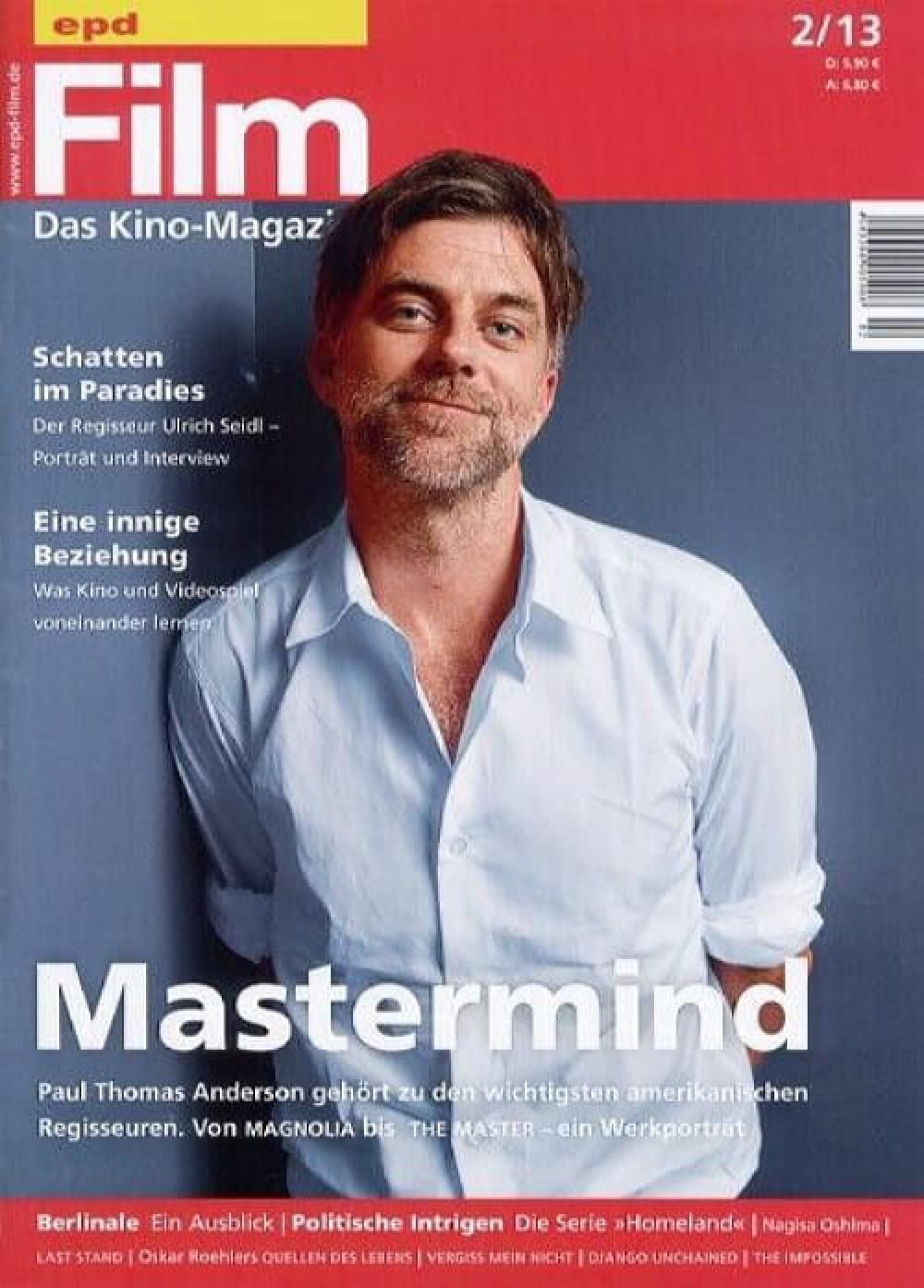 EPD Film Magazin Deutschland 2013-02 Paul Thomas Anderson