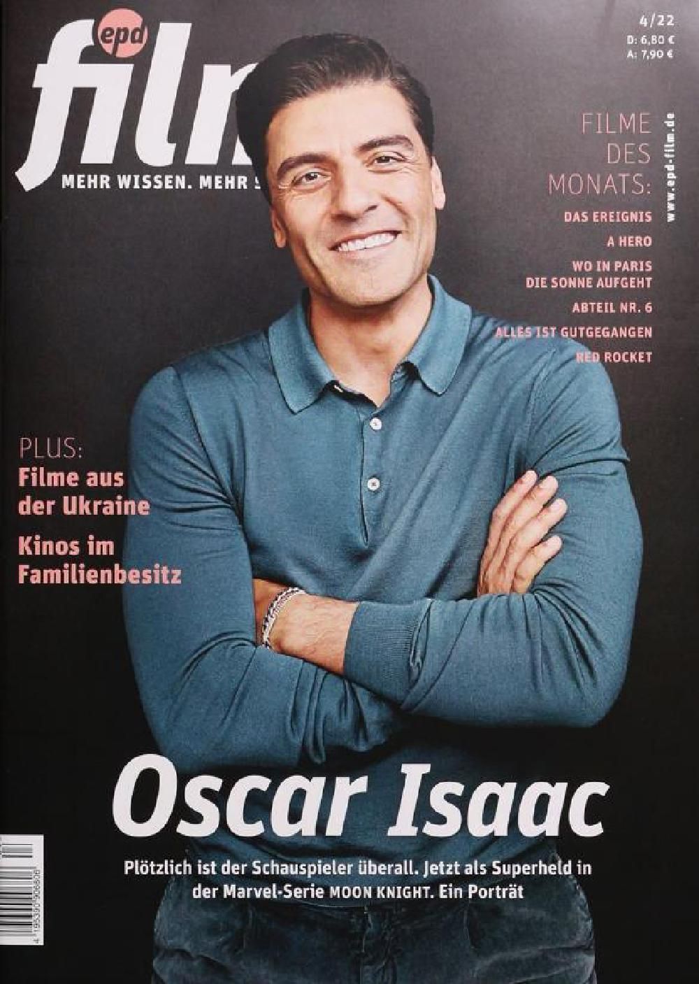 EPD Film Magazin Deutschland 2022-04 Oscar Isaac