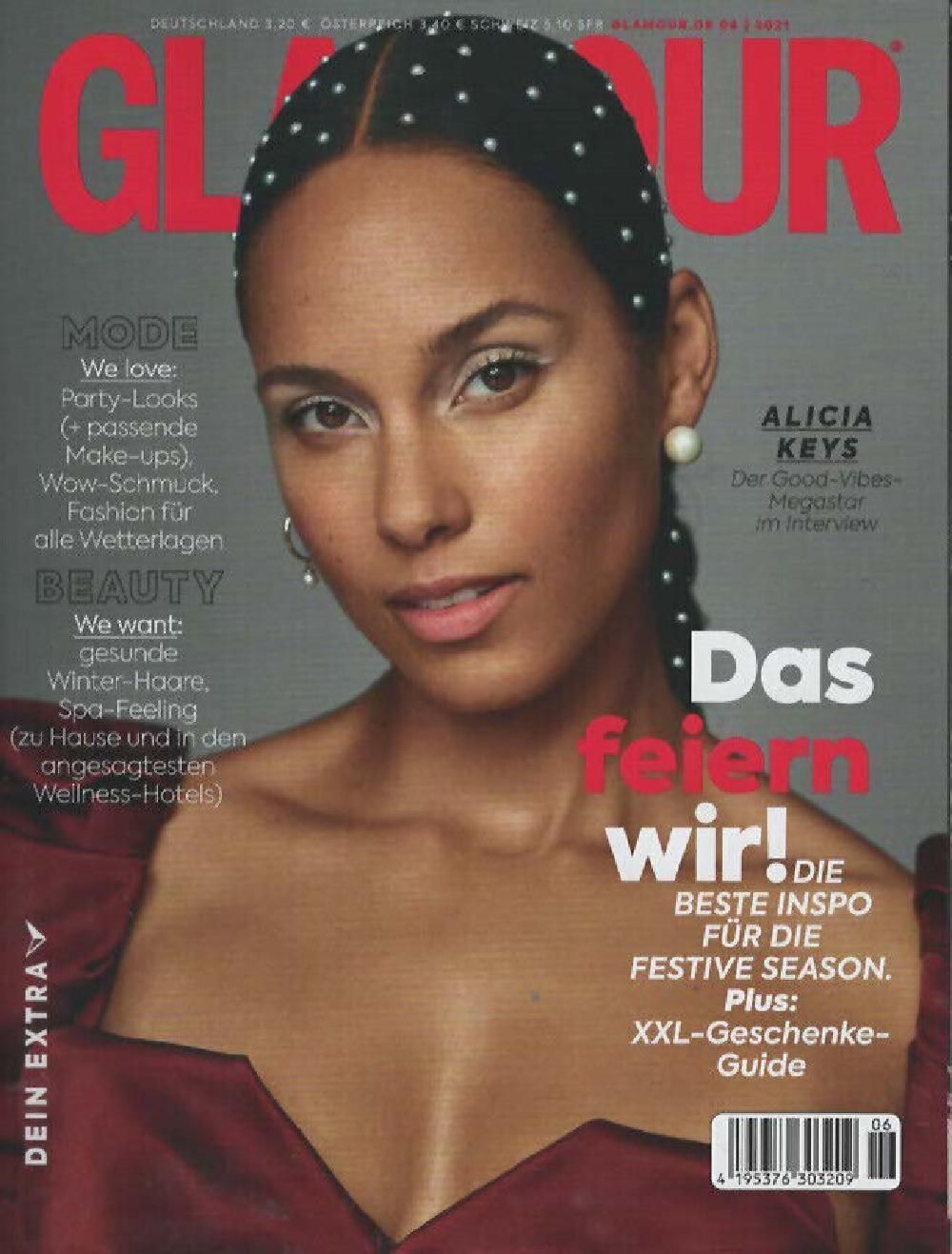 Glamour Magazin Deutschland 2021-06 Alicia Keys
