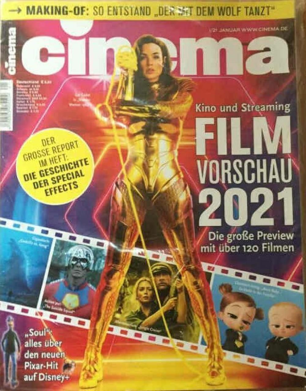 Cinema Magazin Deutschland 2021-01 Gal Gadot