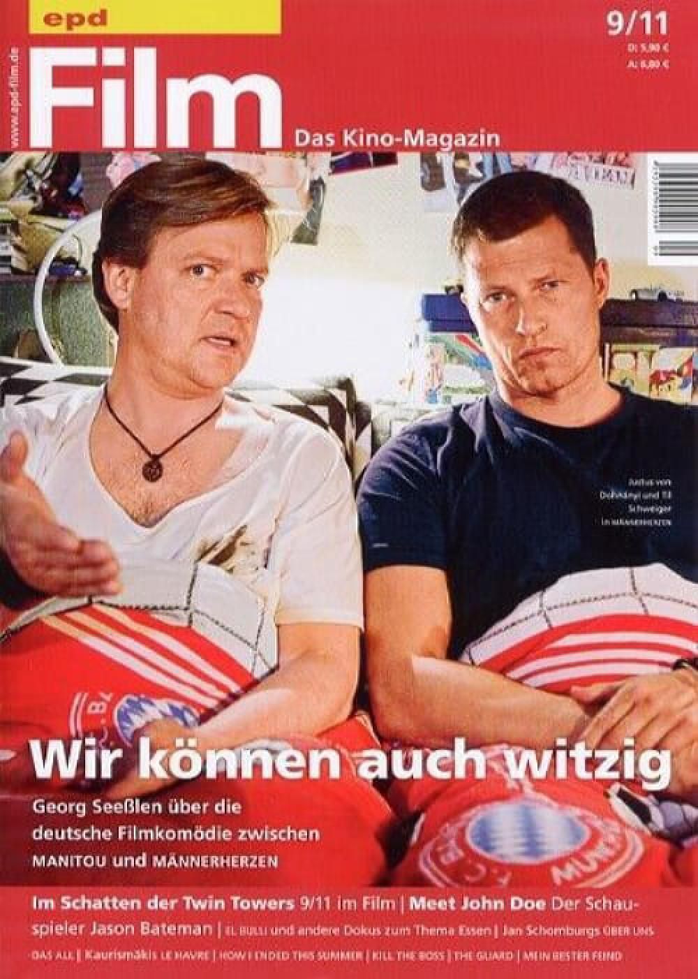 EPD Film Magazin Deutschland 2011-09 Til Schweiger Justus Von Dohnanyi
