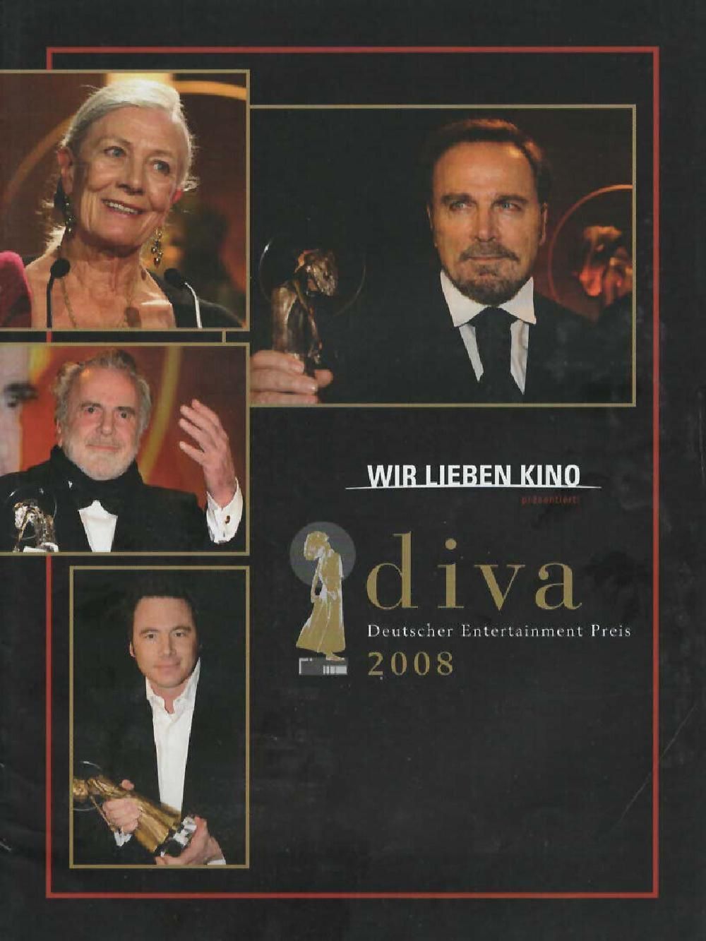 Diva Preis Magazin Deutschland 2008 Franco Nero Vanessa Redgrave