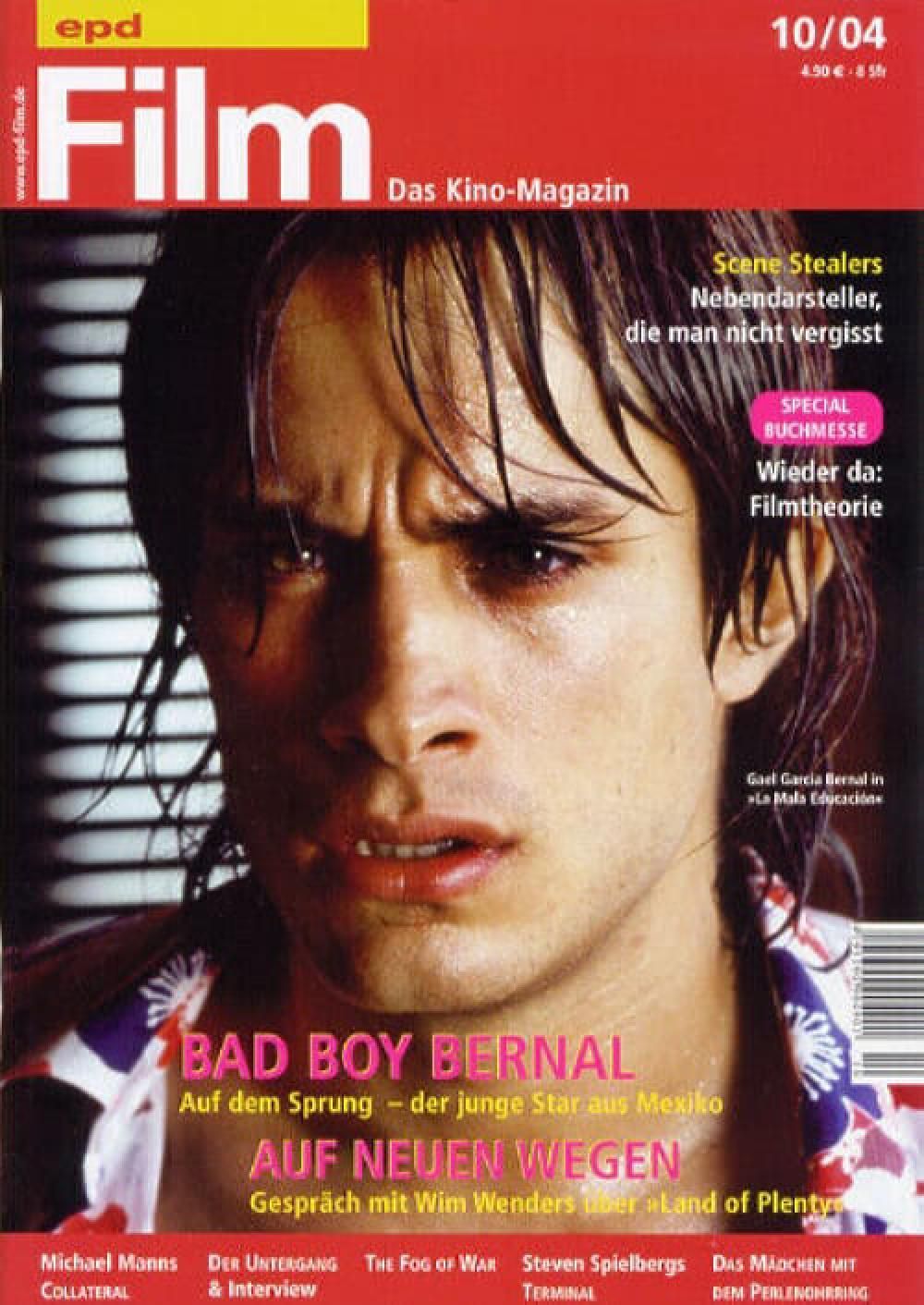 EPD Film Magazin Deutschland 2004-10 Gael García Bernal