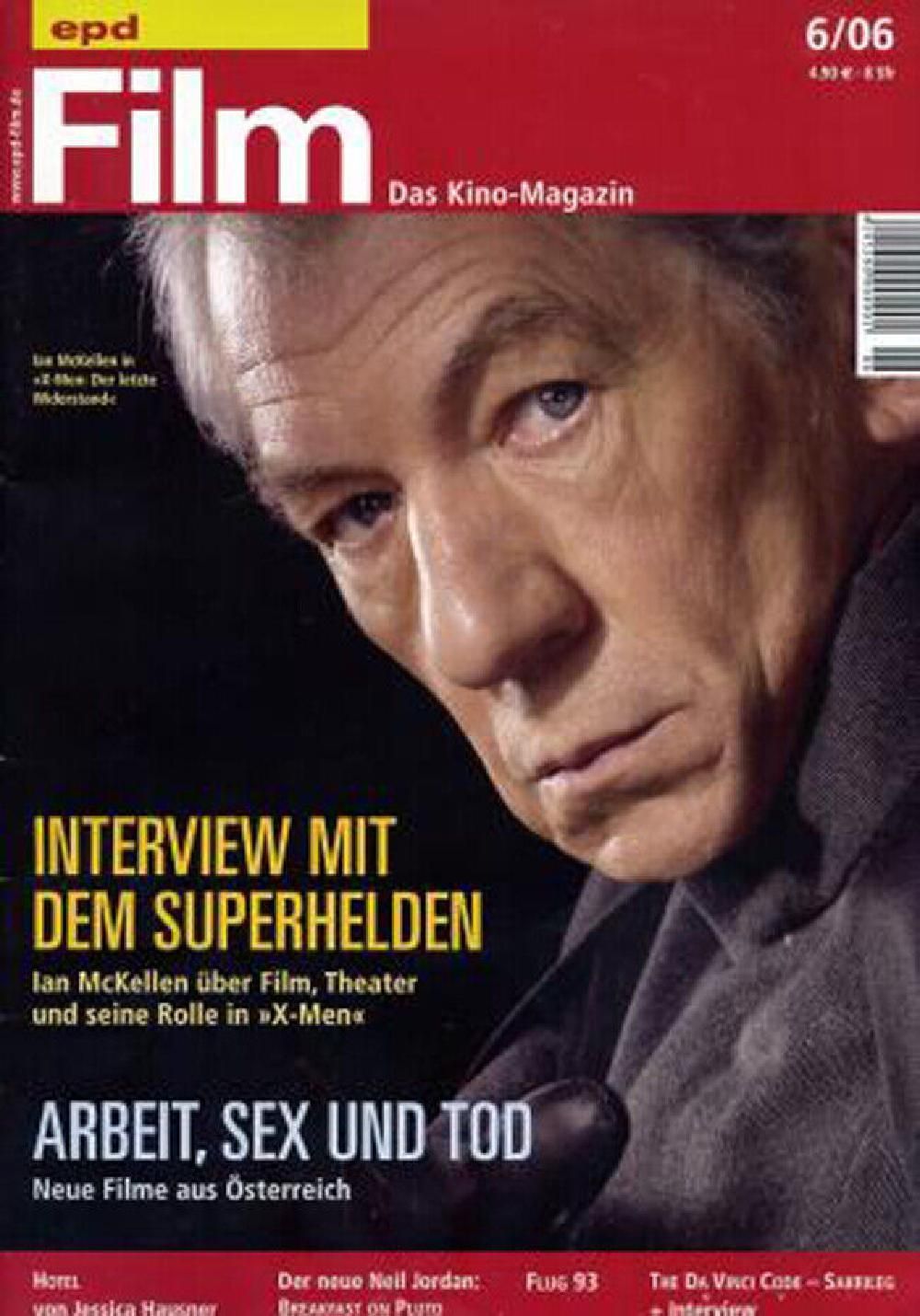 EPD Film Magazin Deutschland 2006-06 Ian McKellen