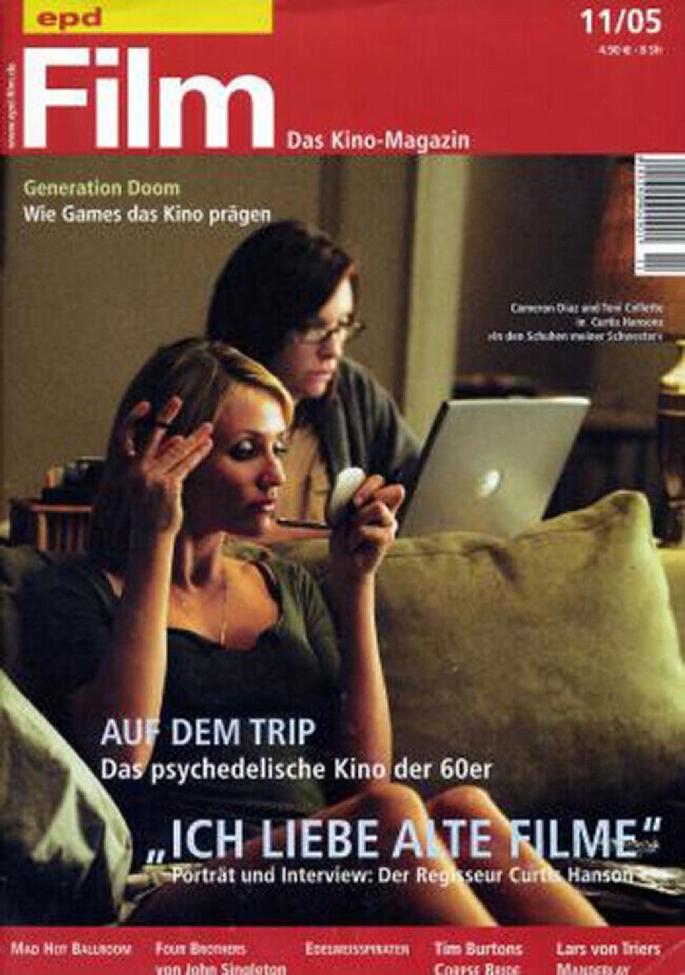 EPD Film Magazin Deutschland 2005-11 Cameron Diaz