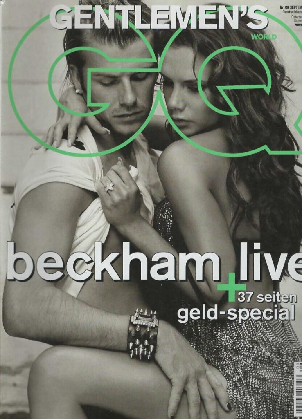 GQ Magazin Deutschland 2003-09 Beckham