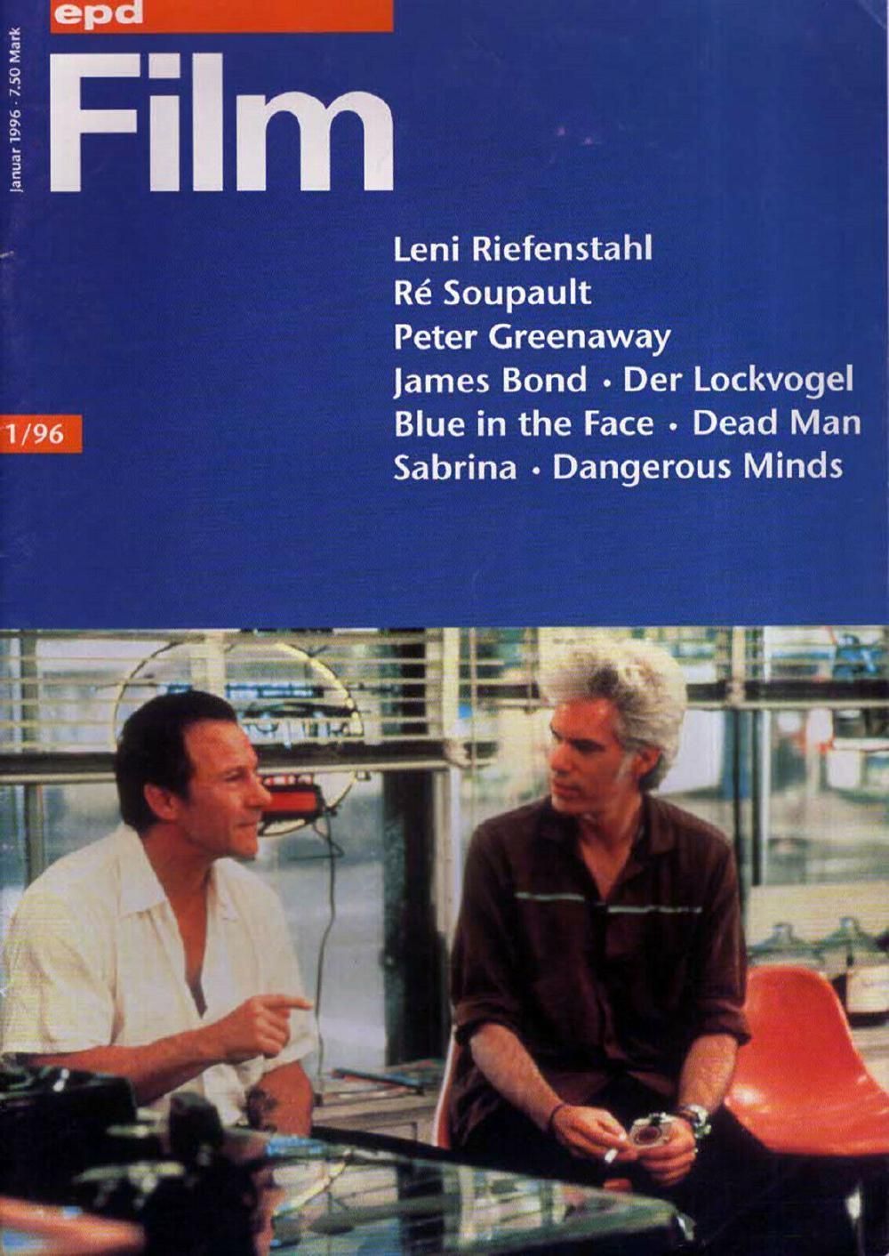 EPD Film Magazin Deutschland 1996-01 Harvey Keitel Jim Jarmusch