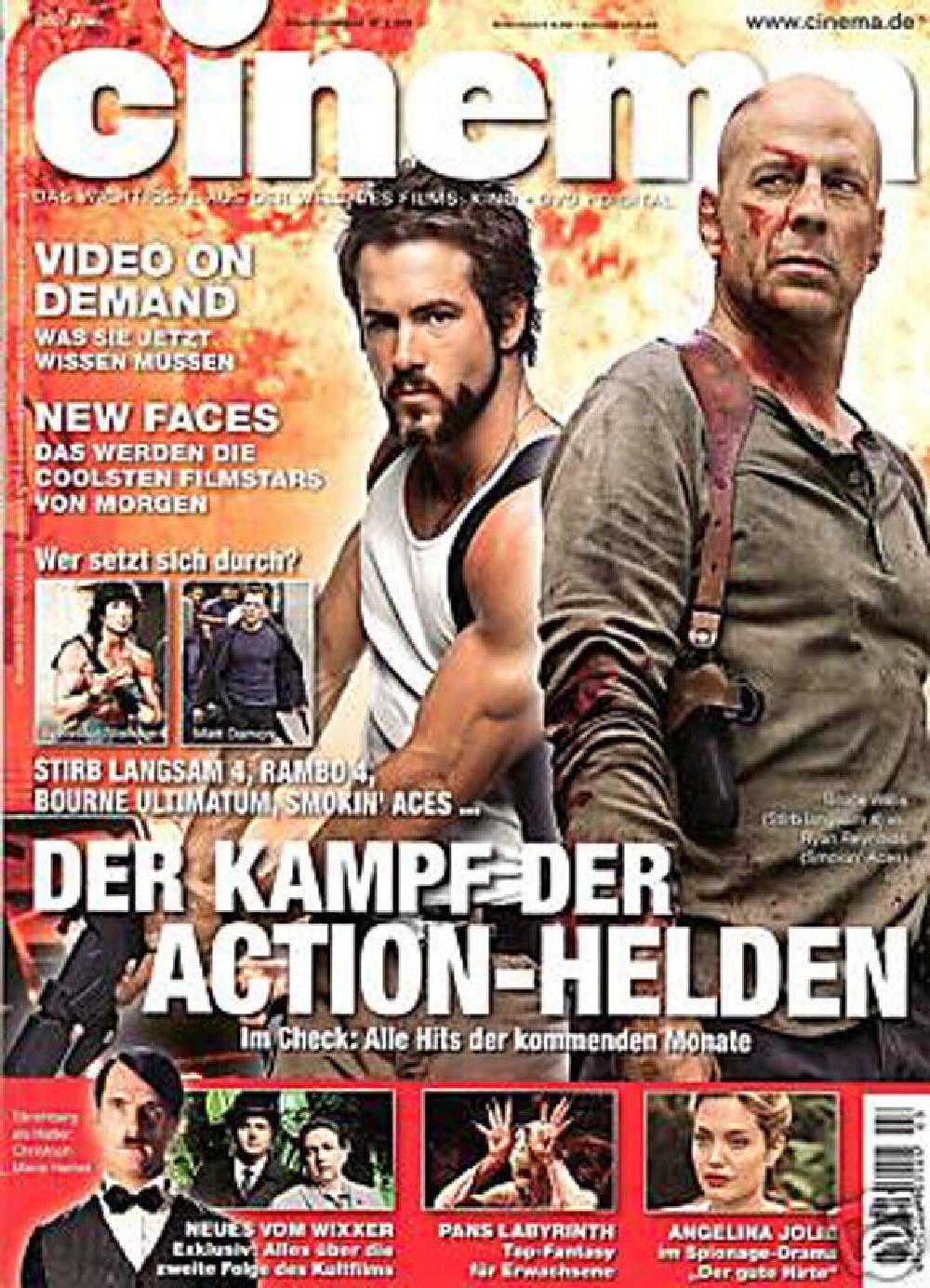 Cinema Magazin Deutschland 2007-03 Dwayne Johnson Ryan Reynolds