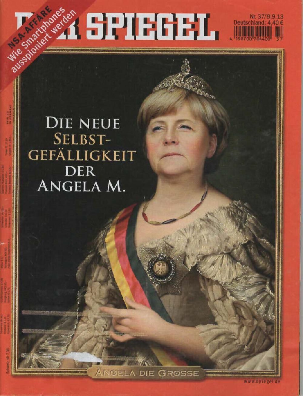 Der Spiegel Magazin Deutschland 2013-37 Angela Merkel