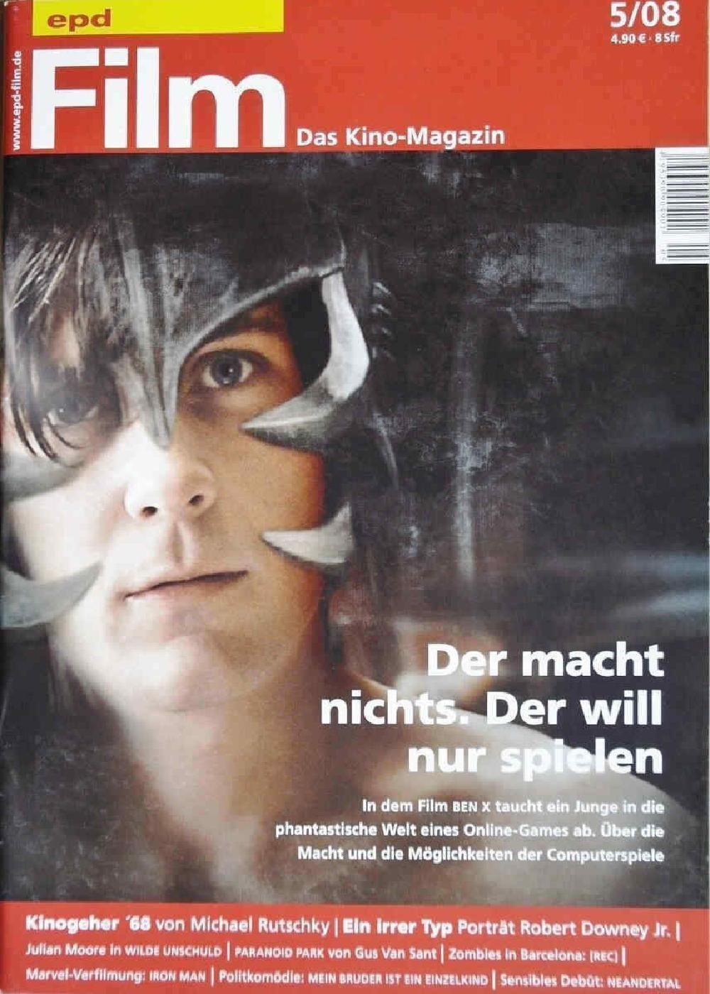 EPD Film Magazin Deutschland 2008-05 Greg Timmermans