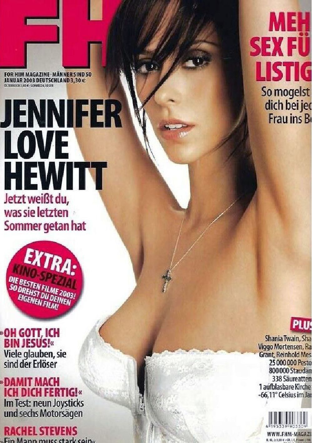 FHM Magazin Deutschland 2003-01 Jennifer Love Hewitt