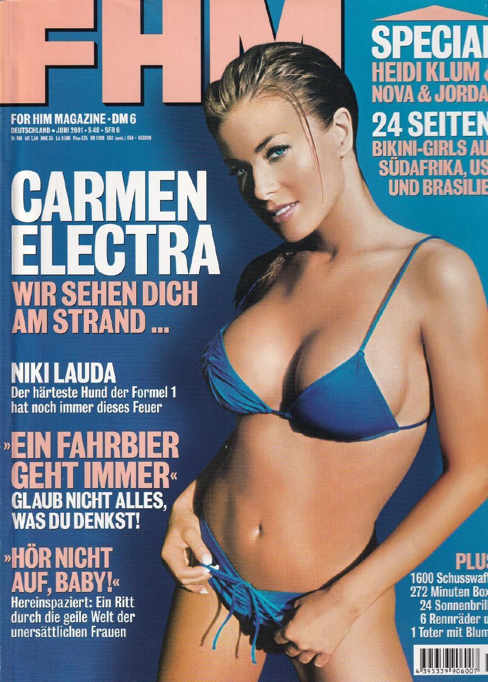 FHM Magazin Deutschland 2001-06 Carmen Electra